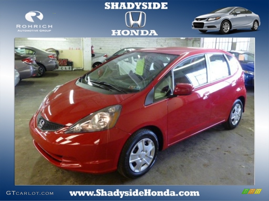 Milano Red Honda Fit