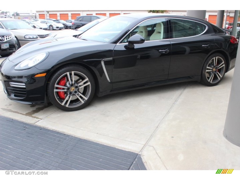 Black 2014 Porsche Panamera Turbo Exterior Photo #88759146