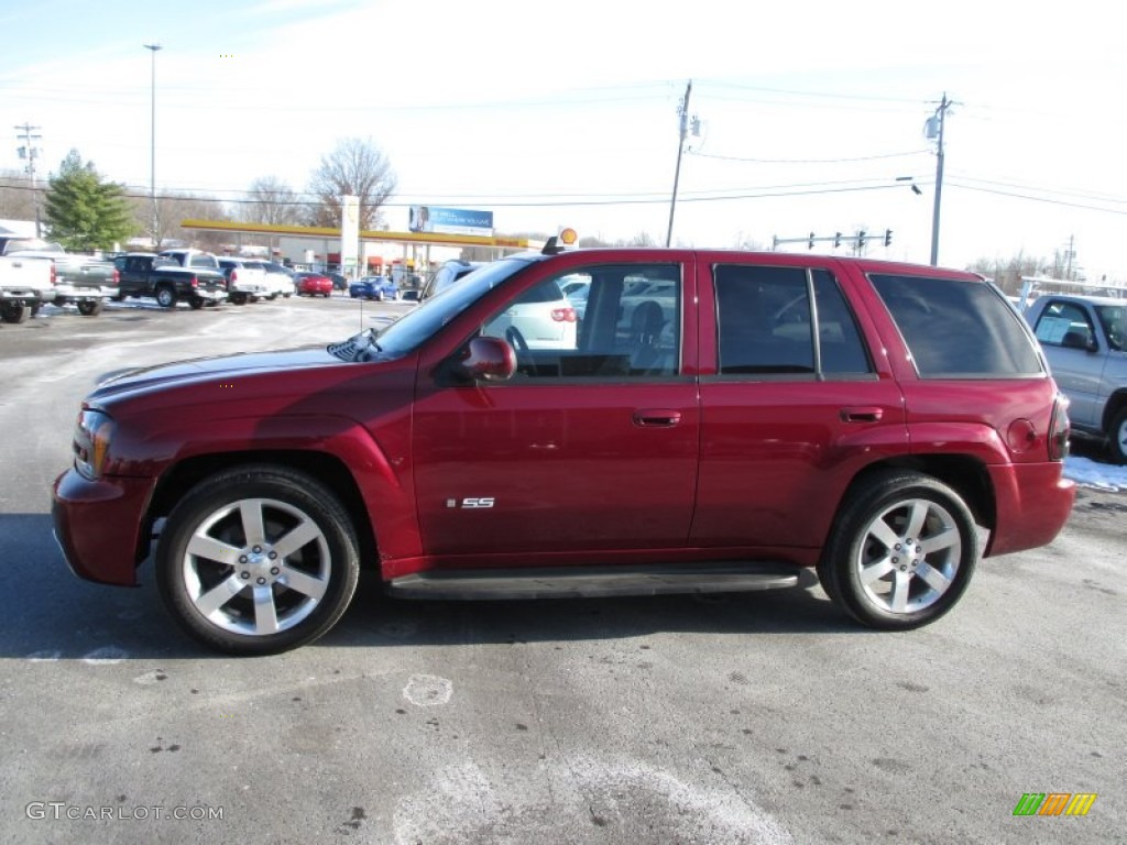 Red Jewel 2009 Chevrolet TrailBlazer SS AWD Exterior Photo #88759706