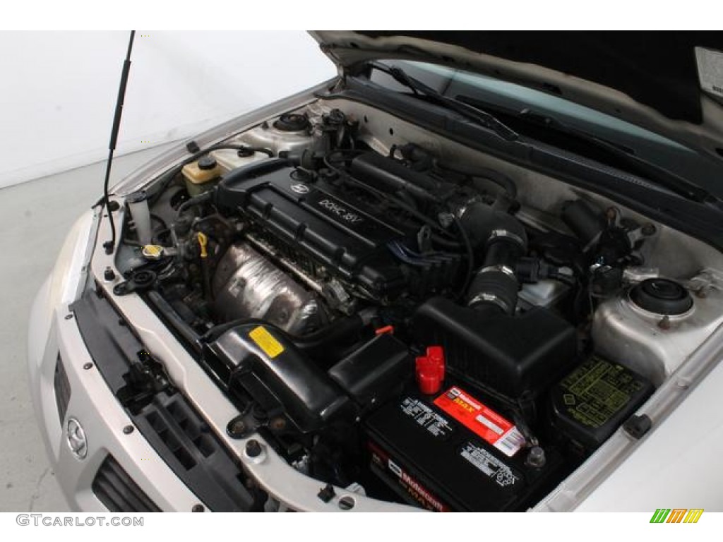 2000 Elantra GLS Sedan - Slate Gray / Gray photo #14