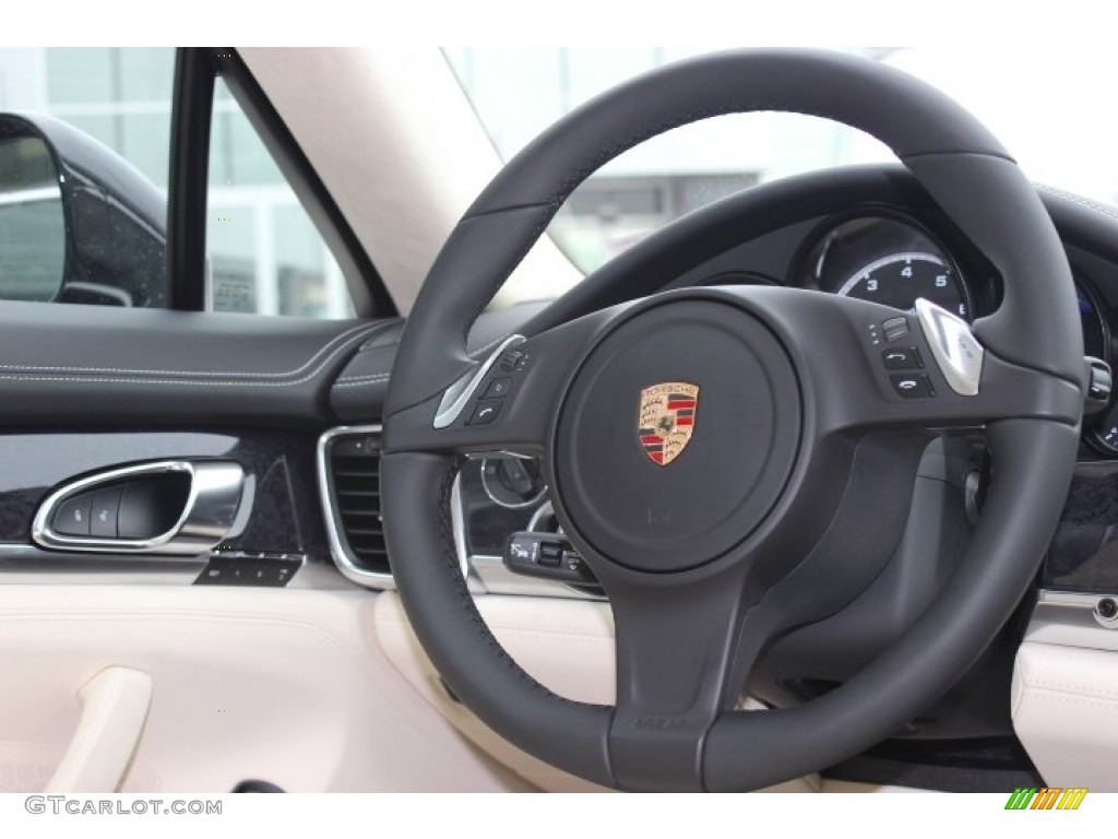 2014 Porsche Panamera Turbo Steering Wheel Photos