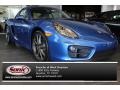 2014 Sapphire Blue Metallic Porsche Cayman  #88724868
