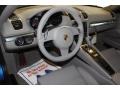 2014 Porsche Cayman Platinum Grey Interior Dashboard Photo