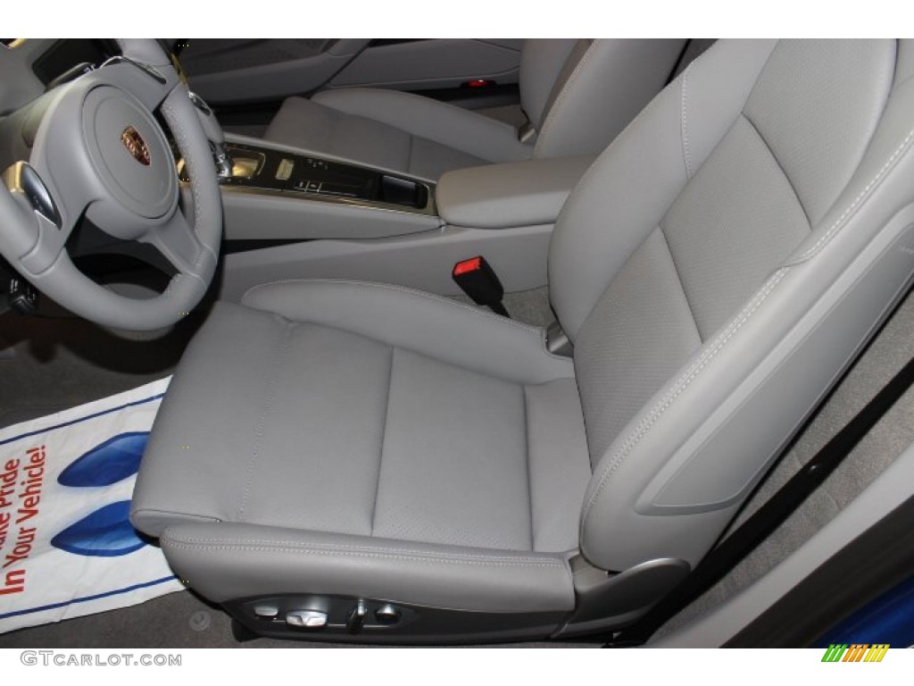 2014 Cayman  - Sapphire Blue Metallic / Platinum Grey photo #14