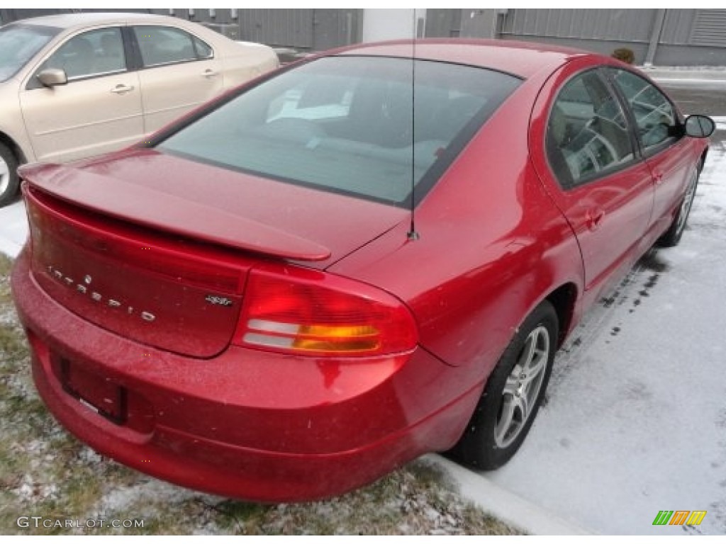 Inferno Red Tinted Pearlcoat 2002 Dodge Intrepid SXT Exterior Photo #88760705