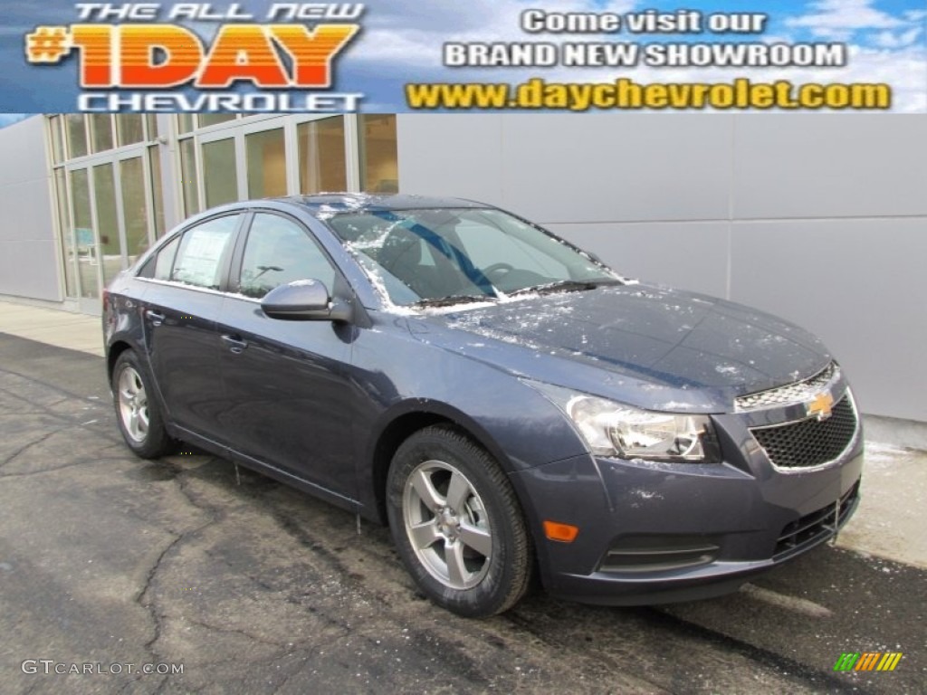 2014 Cruze LT - Atlantis Blue Metallic / Jet Black photo #1
