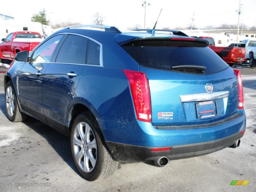 2010 SRX 4 V6 AWD - Caribbean Blue / Titanium/Ebony photo #29