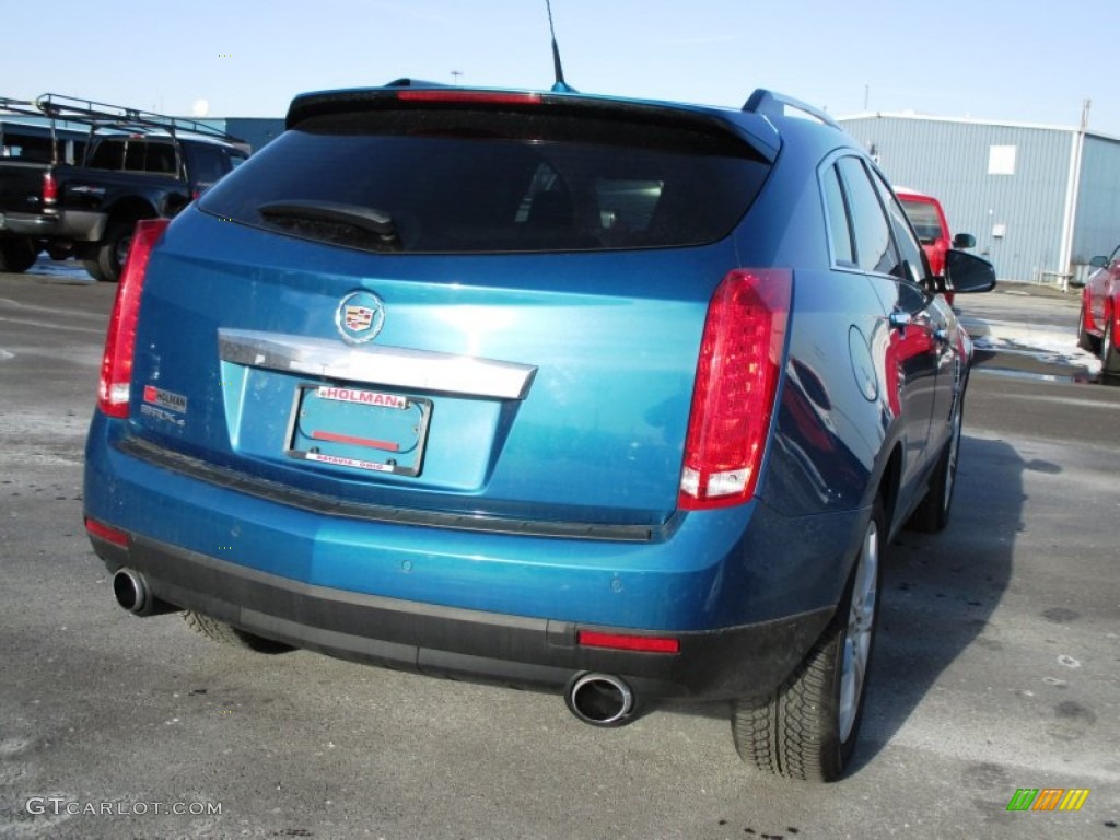 2010 SRX 4 V6 AWD - Caribbean Blue / Titanium/Ebony photo #34