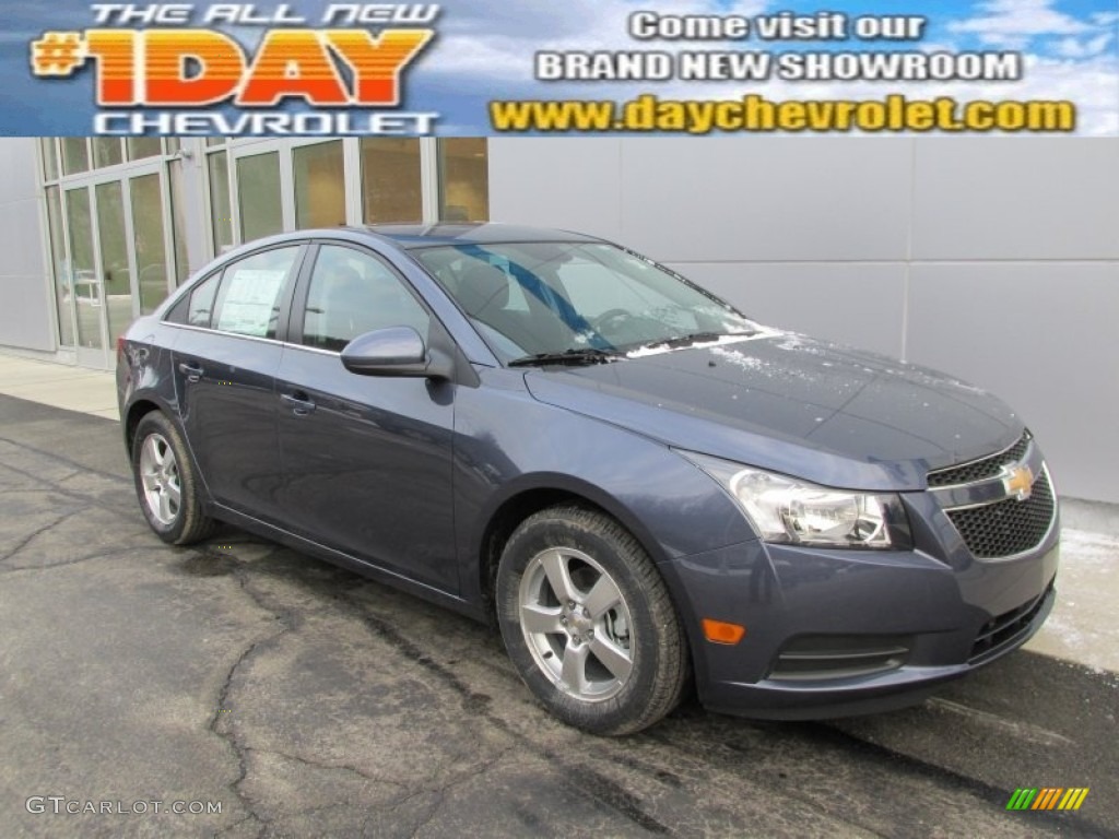 2014 Cruze LT - Atlantis Blue Metallic / Jet Black photo #1
