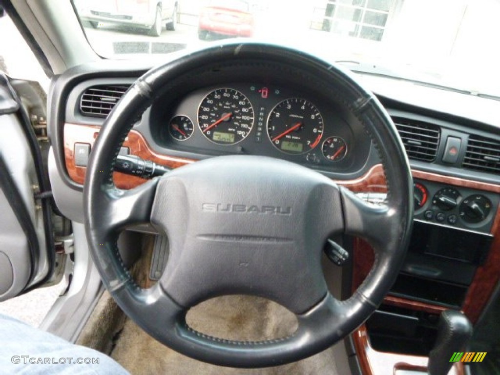 2004 Legacy L Sedan - Silver Stone Metallic / Gray Moquette photo #13