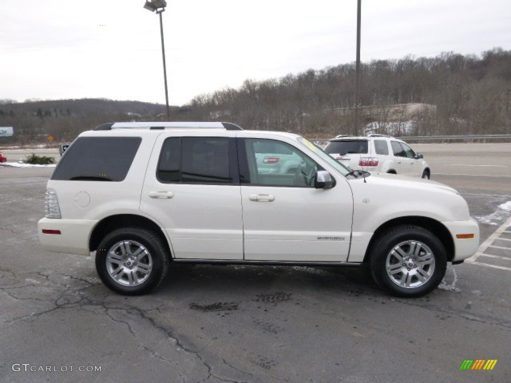 2008 Mountaineer Premier AWD - White Suede / Camel photo #4