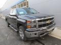 2014 Tungsten Metallic Chevrolet Silverado 1500 LTZ Z71 Crew Cab 4x4  photo #9