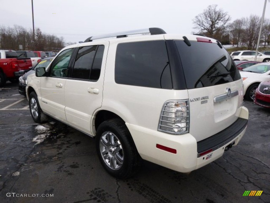 2008 Mountaineer Premier AWD - White Suede / Camel photo #7