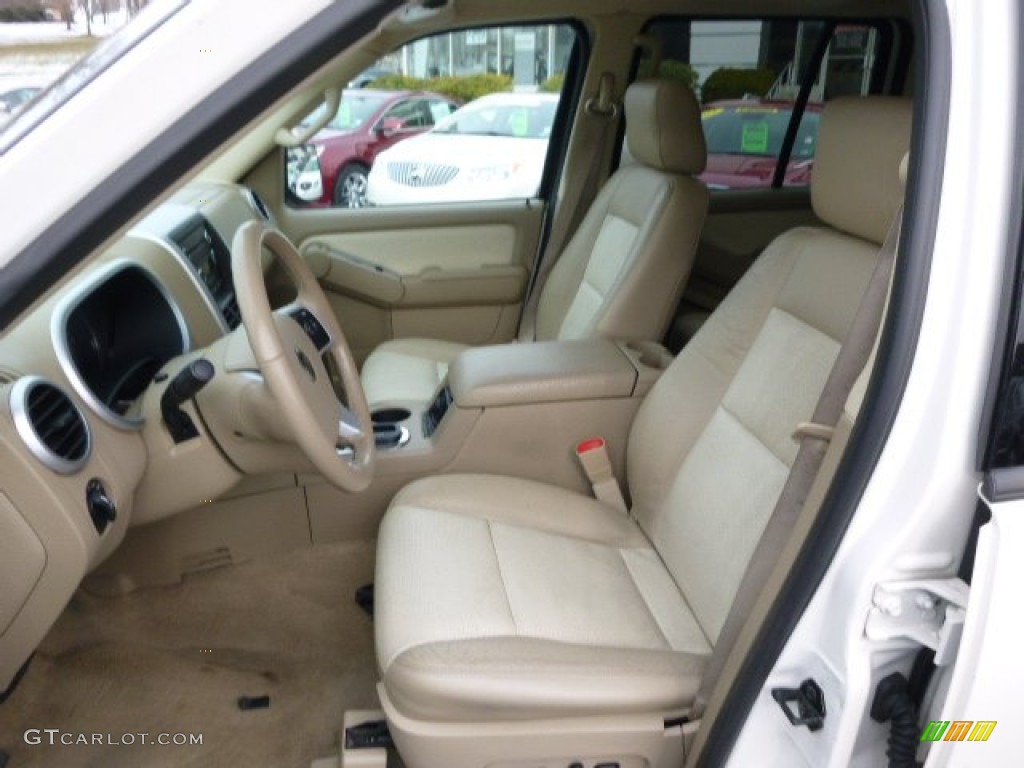 2008 Mountaineer Premier AWD - White Suede / Camel photo #10