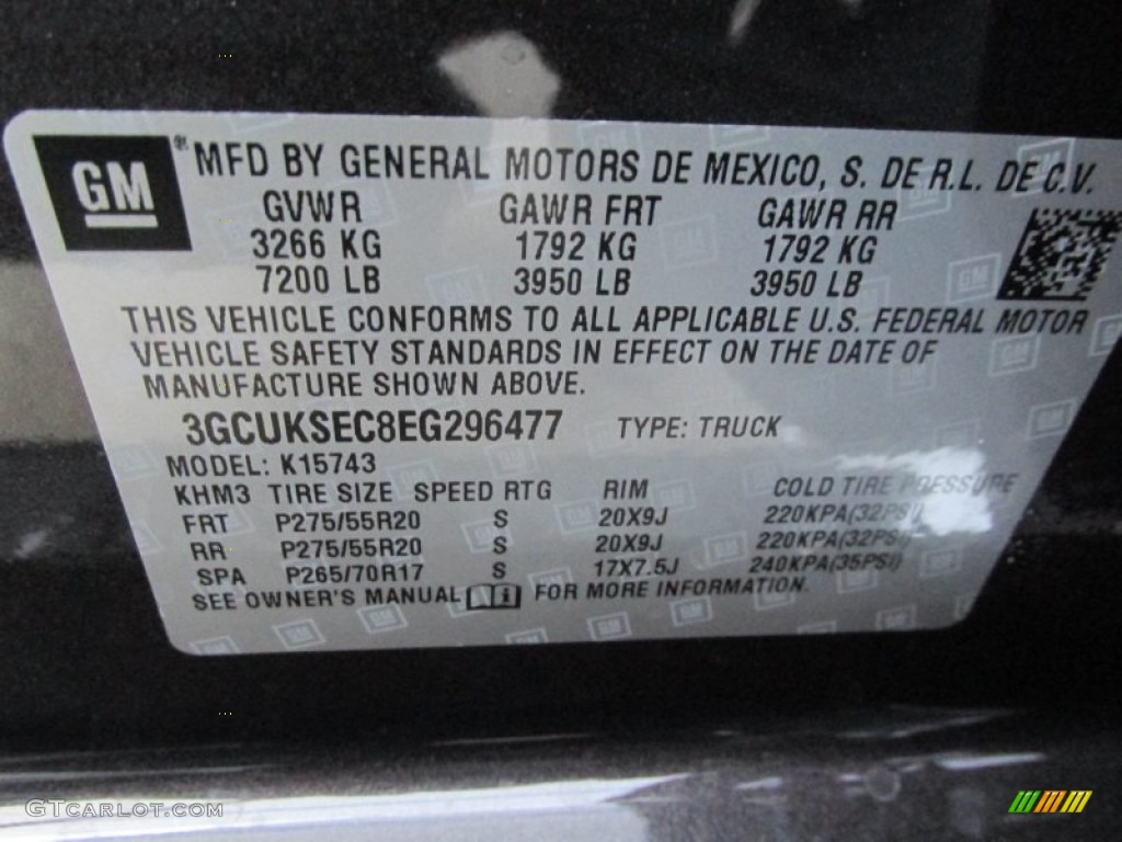 2014 Silverado 1500 LTZ Z71 Crew Cab 4x4 - Tungsten Metallic / Jet Black photo #19