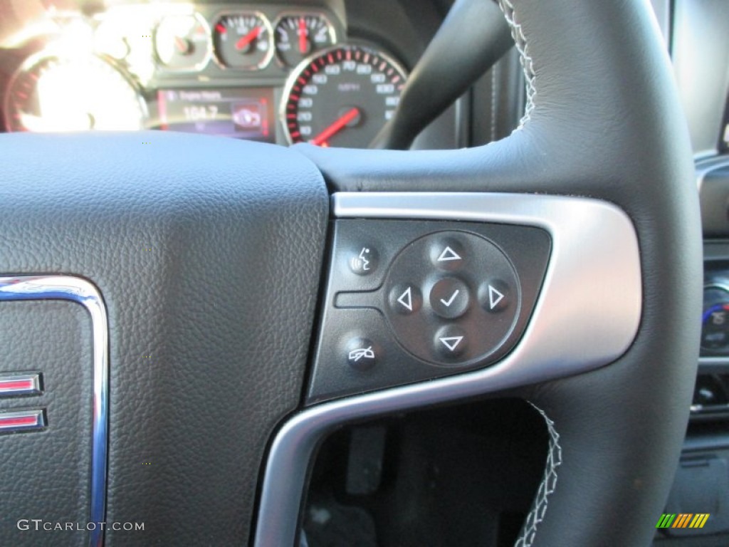 2014 Sierra 1500 SLT Crew Cab 4x4 - Onyx Black / Jet Black/Dark Ash photo #22