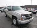 2006 Silver Birch Metallic Chevrolet Silverado 1500 LS Regular Cab 4x4  photo #3