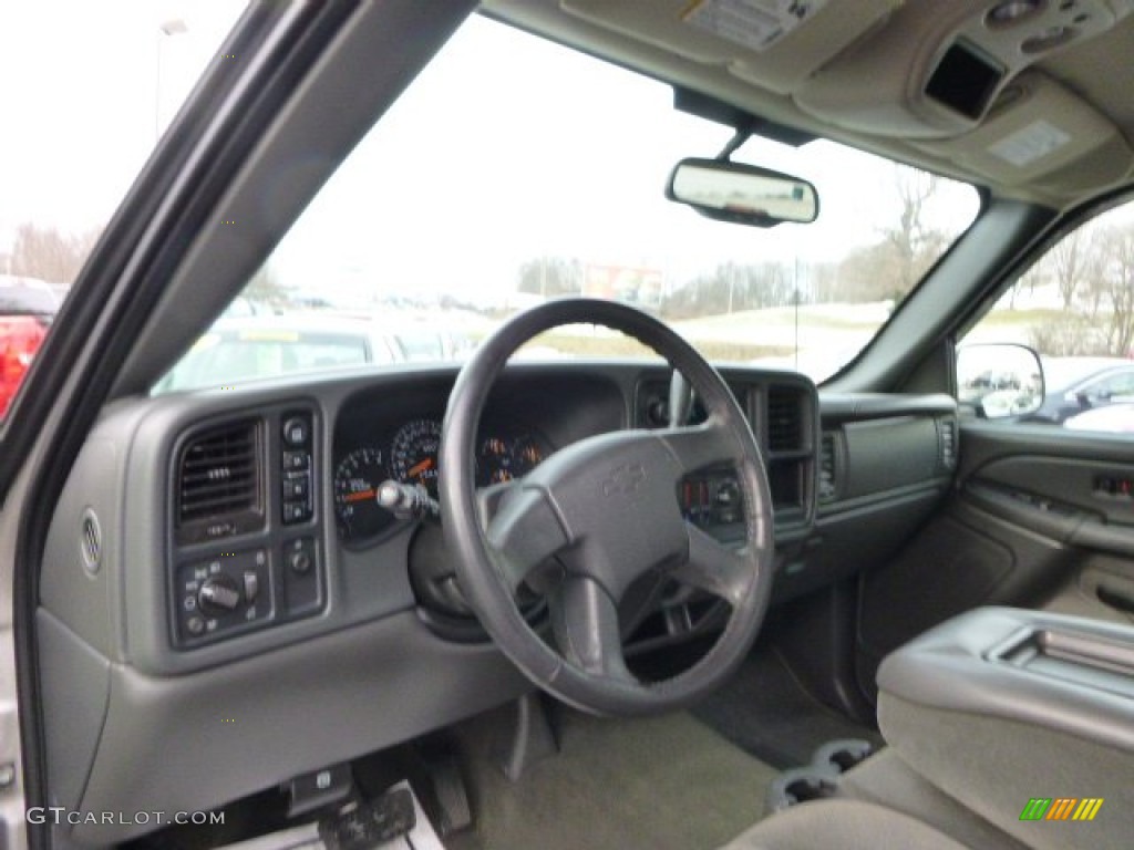 2006 Silverado 1500 LS Regular Cab 4x4 - Silver Birch Metallic / Dark Charcoal photo #12