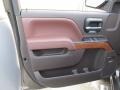 High Country Saddle 2014 Chevrolet Silverado 1500 High Country Crew Cab 4x4 Door Panel