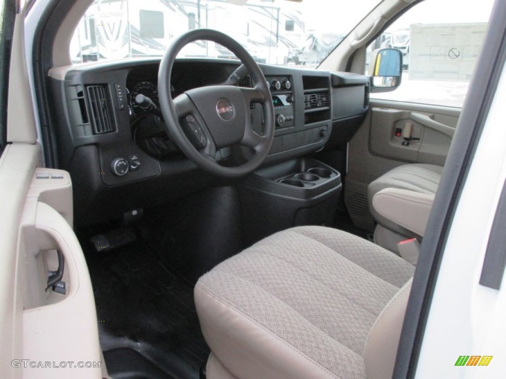 2014 GMC Savana Van 2500 Extended Cargo Interior Color Photos