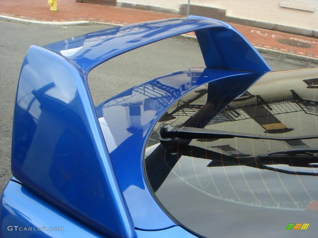 2005 RSX Type S Sports Coupe - Vivid Blue Pearl / Ebony photo #17