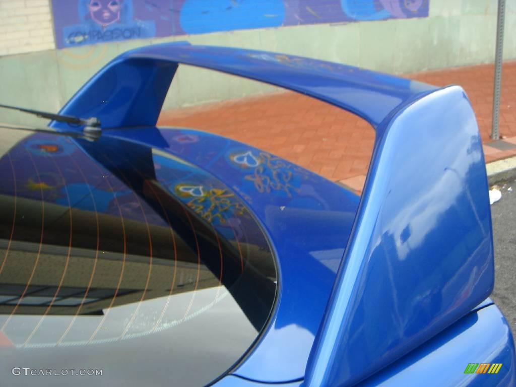 2005 RSX Type S Sports Coupe - Vivid Blue Pearl / Ebony photo #19