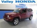 Deep Cherry Red Crystal Pearl 2011 Jeep Patriot Latitude 4x4