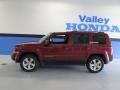 2011 Deep Cherry Red Crystal Pearl Jeep Patriot Latitude 4x4  photo #2