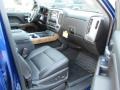 2014 Cobalt Blue Metallic GMC Sierra 1500 SLT Crew Cab 4x4  photo #33