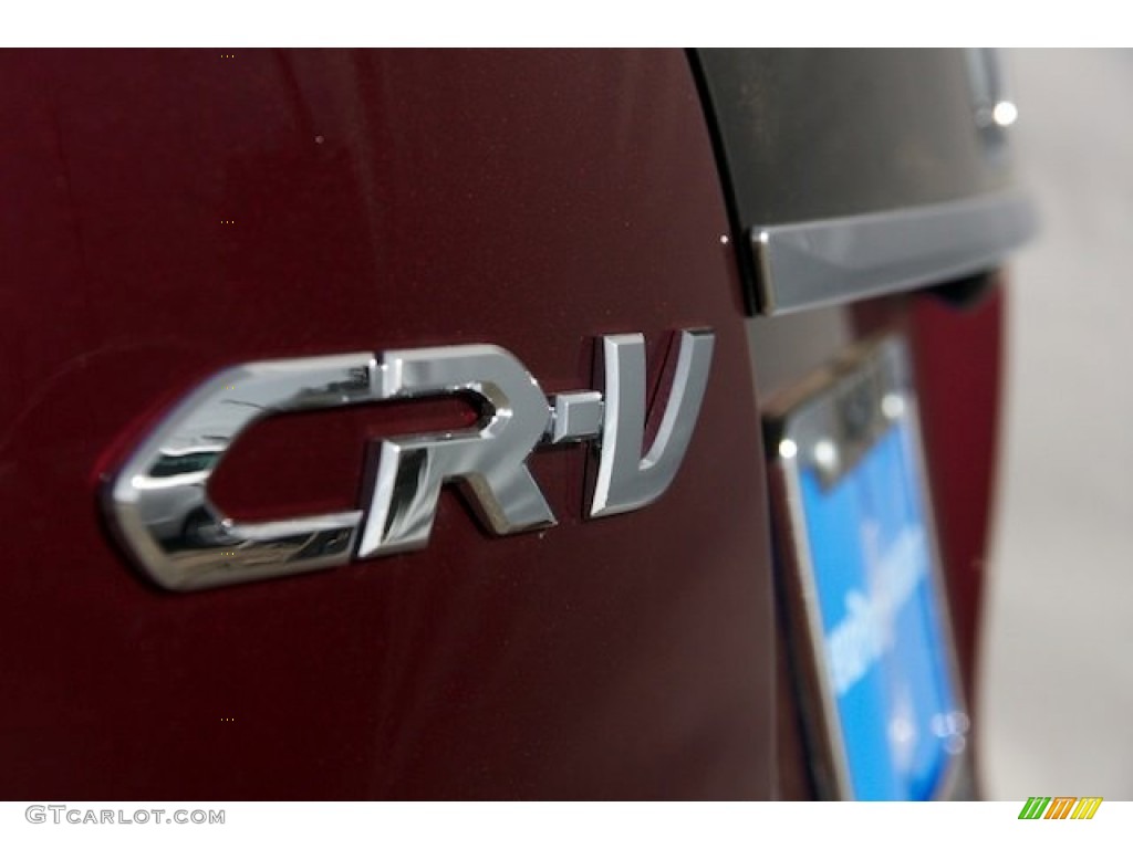 2014 CR-V EX-L - Basque Red Pearl II / Gray photo #3