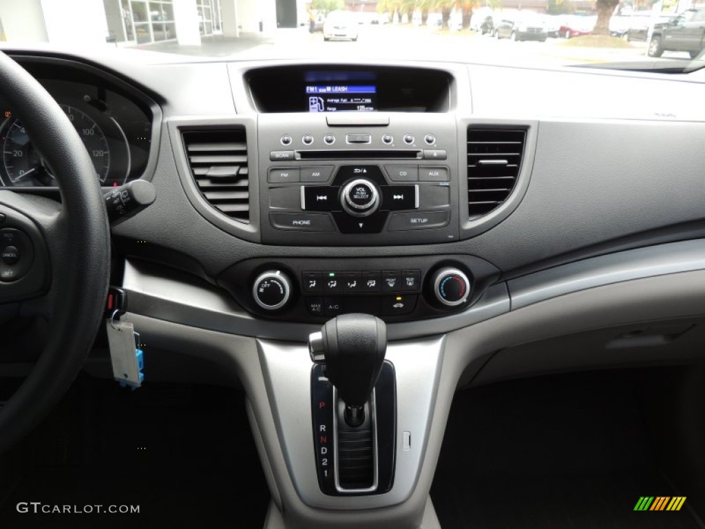 2012 CR-V LX - Taffeta White / Gray photo #17