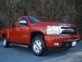 2011 Victory Red Chevrolet Silverado 1500 LTZ Crew Cab 4x4  photo #1