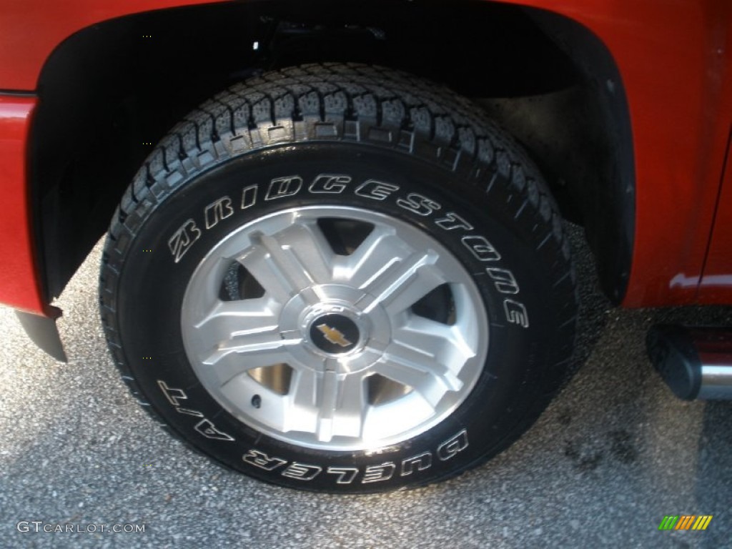 2011 Silverado 1500 LTZ Crew Cab 4x4 - Victory Red / Dark Cashmere/Light Cashmere photo #21