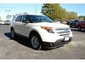 2012 White Suede Ford Explorer 4WD  photo #3