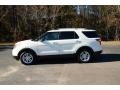 2012 White Suede Ford Explorer 4WD  photo #8