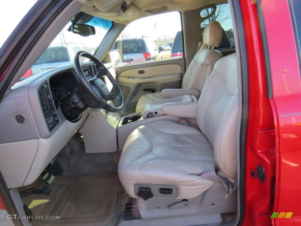 2002 Yukon  - Fire Red / Neutral/Shale photo #6