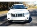 2011 Stone White Jeep Grand Cherokee Overland 4x4  photo #2