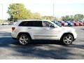 2011 Stone White Jeep Grand Cherokee Overland 4x4  photo #4