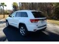 2011 Stone White Jeep Grand Cherokee Overland 4x4  photo #7
