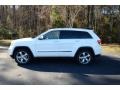 2011 Stone White Jeep Grand Cherokee Overland 4x4  photo #8