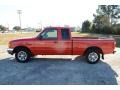 2003 Bright Red Ford Ranger XLT SuperCab  photo #8