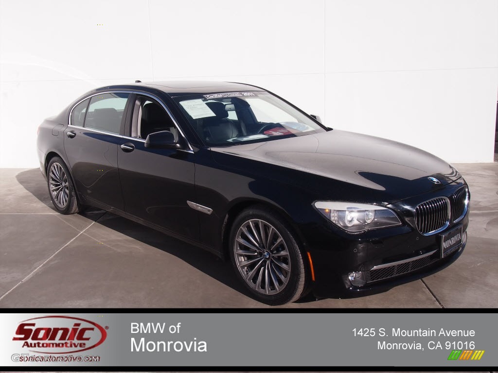 2011 7 Series 750Li Sedan - Jet Black / Black photo #1