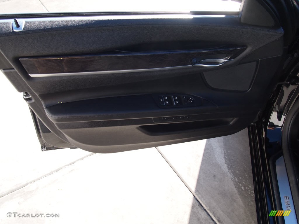 2011 7 Series 750Li Sedan - Jet Black / Black photo #15