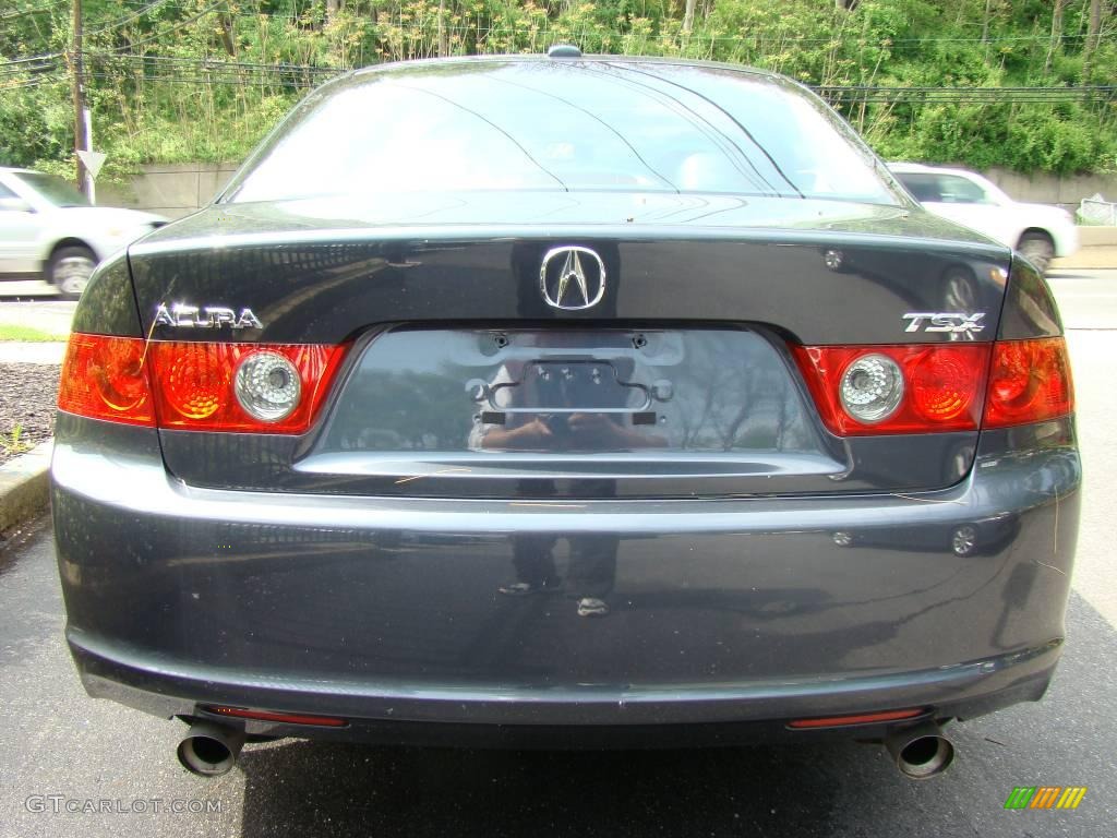 2006 TSX Sedan - Carbon Gray Pearl / Ebony Black photo #5