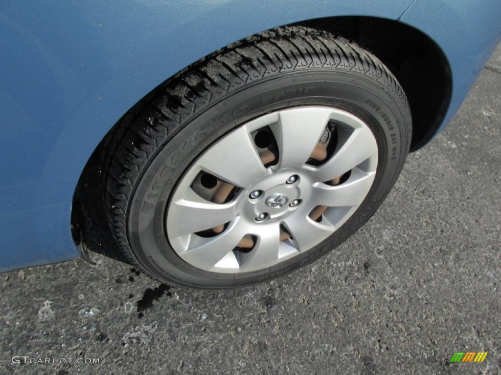 2007 Yaris 3 Door Liftback - Bayou Blue Metallic / Dark Charcoal photo #3