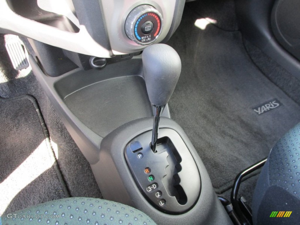2007 Yaris 3 Door Liftback - Bayou Blue Metallic / Dark Charcoal photo #14