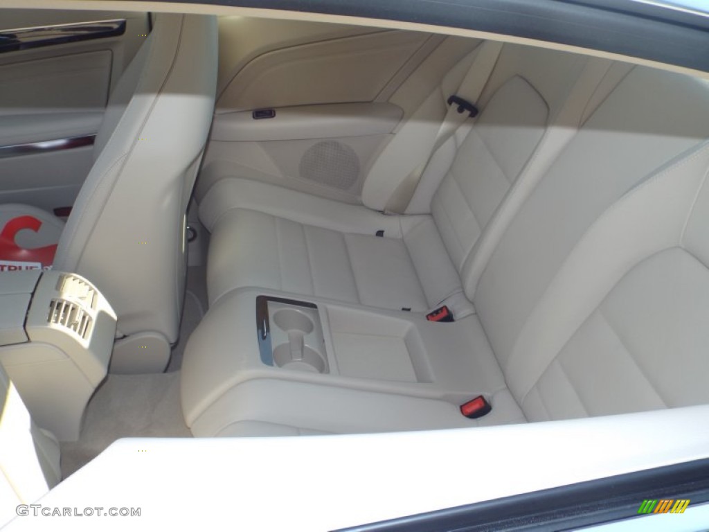 2014 E 350 Coupe - Diamond White Metallic / Silk Beige/Espresso Brown photo #8