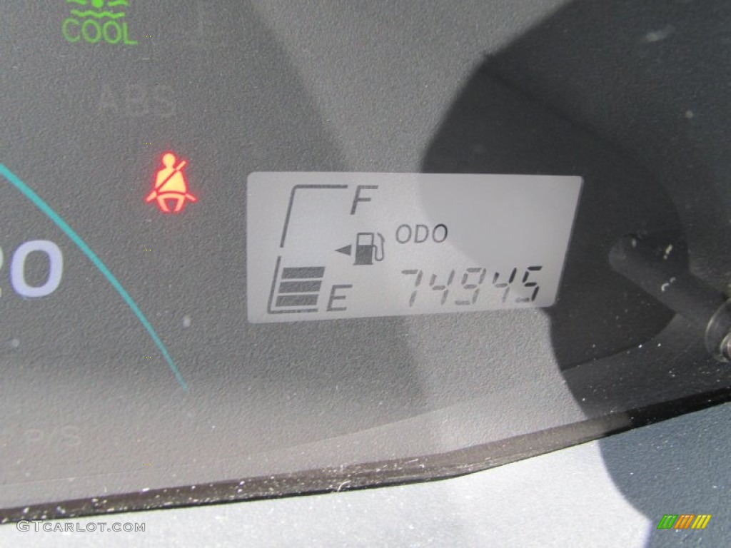 2007 Yaris 3 Door Liftback - Bayou Blue Metallic / Dark Charcoal photo #20