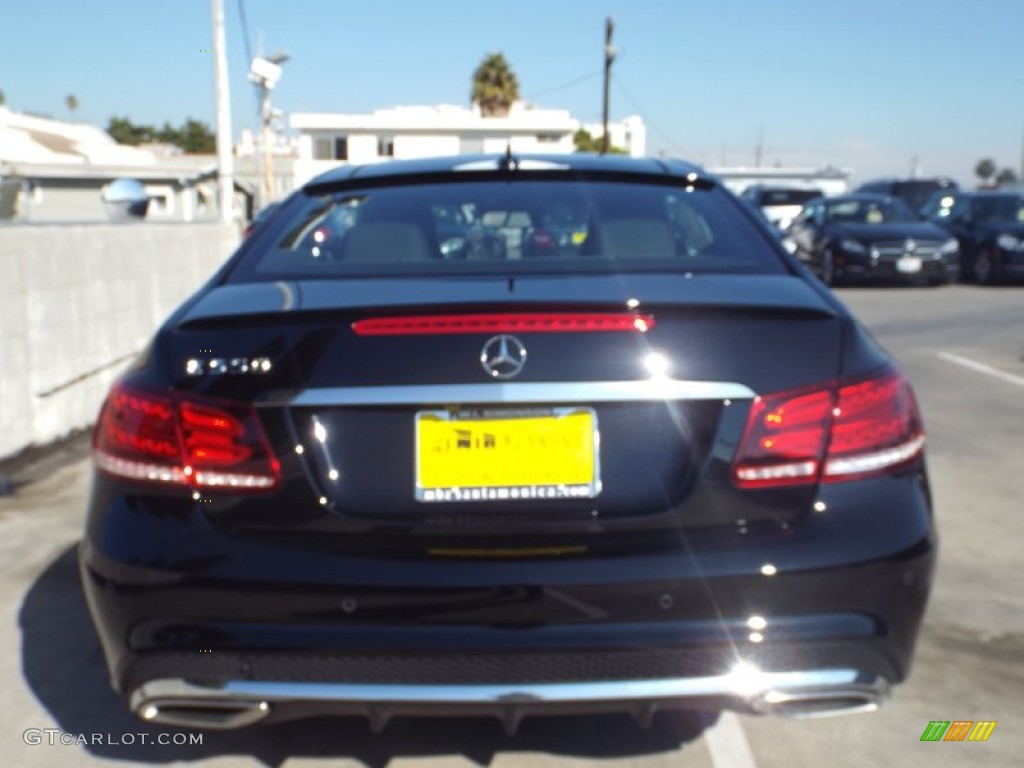 2014 E 550 Coupe - Black / Black photo #5
