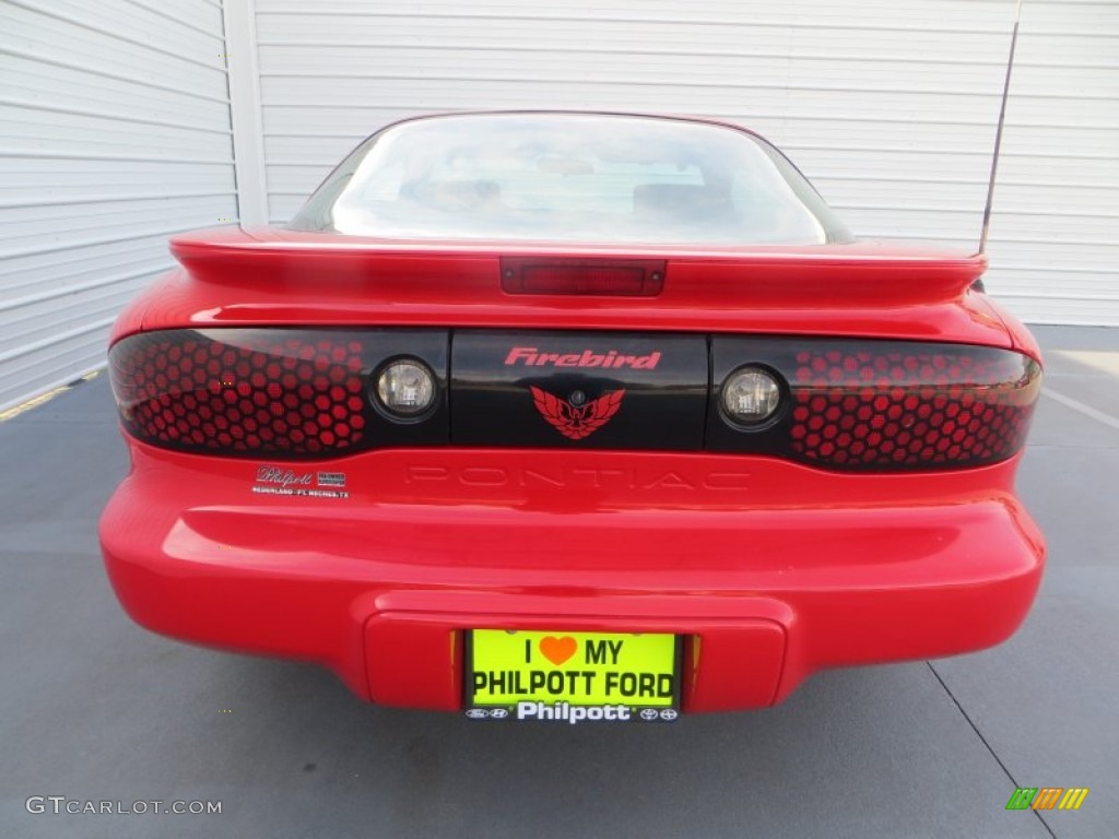 2002 Firebird Coupe - Bright Red / Ebony Black photo #4
